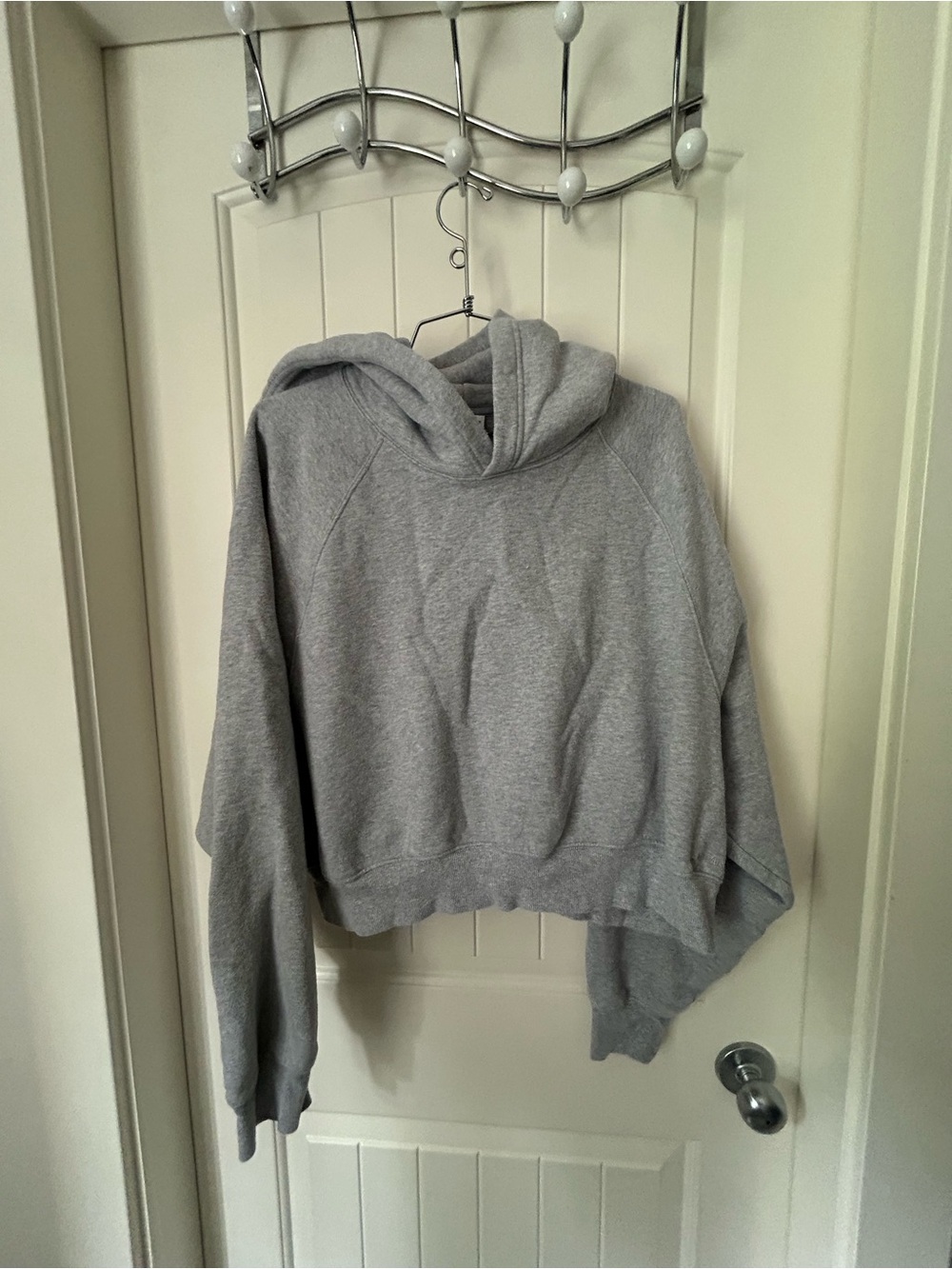Aritzia Sweatfleece Hoodie in Heather Gray
